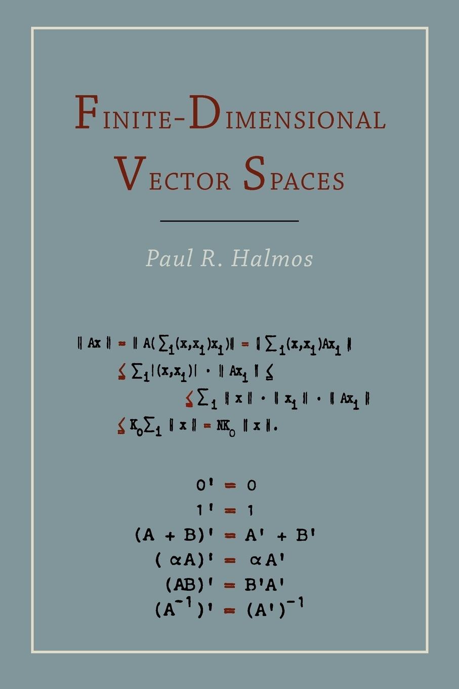 Finite Dimensional Vector Spaces