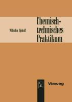 Chemisch-technisches Praktikum