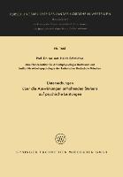 Untersuchungen über die Auswirkungen anhaltenden Stehens auf psychische Leistungen