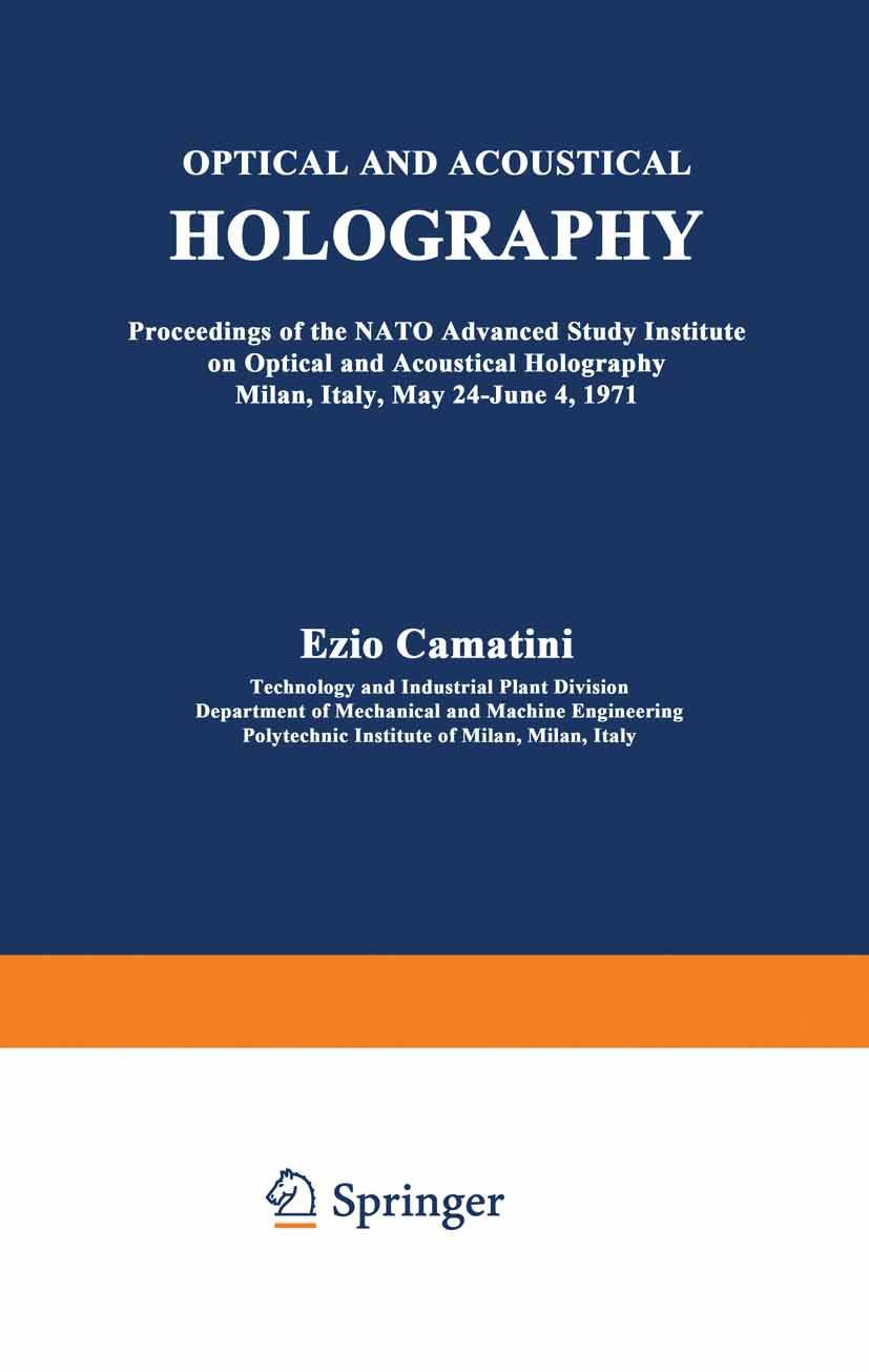 Optical and Acoustical Holography