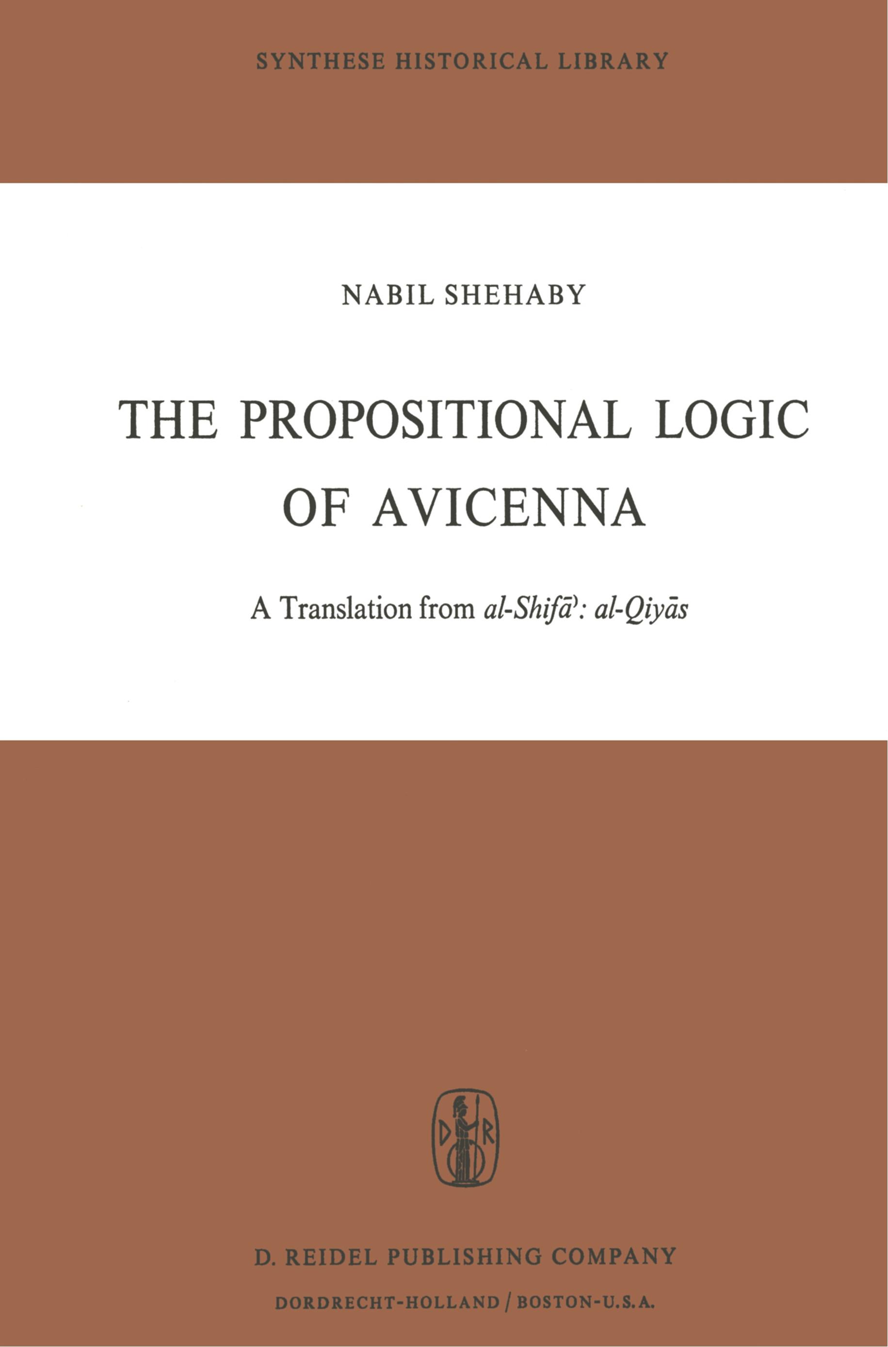 The Propositional Logic of Avicenna