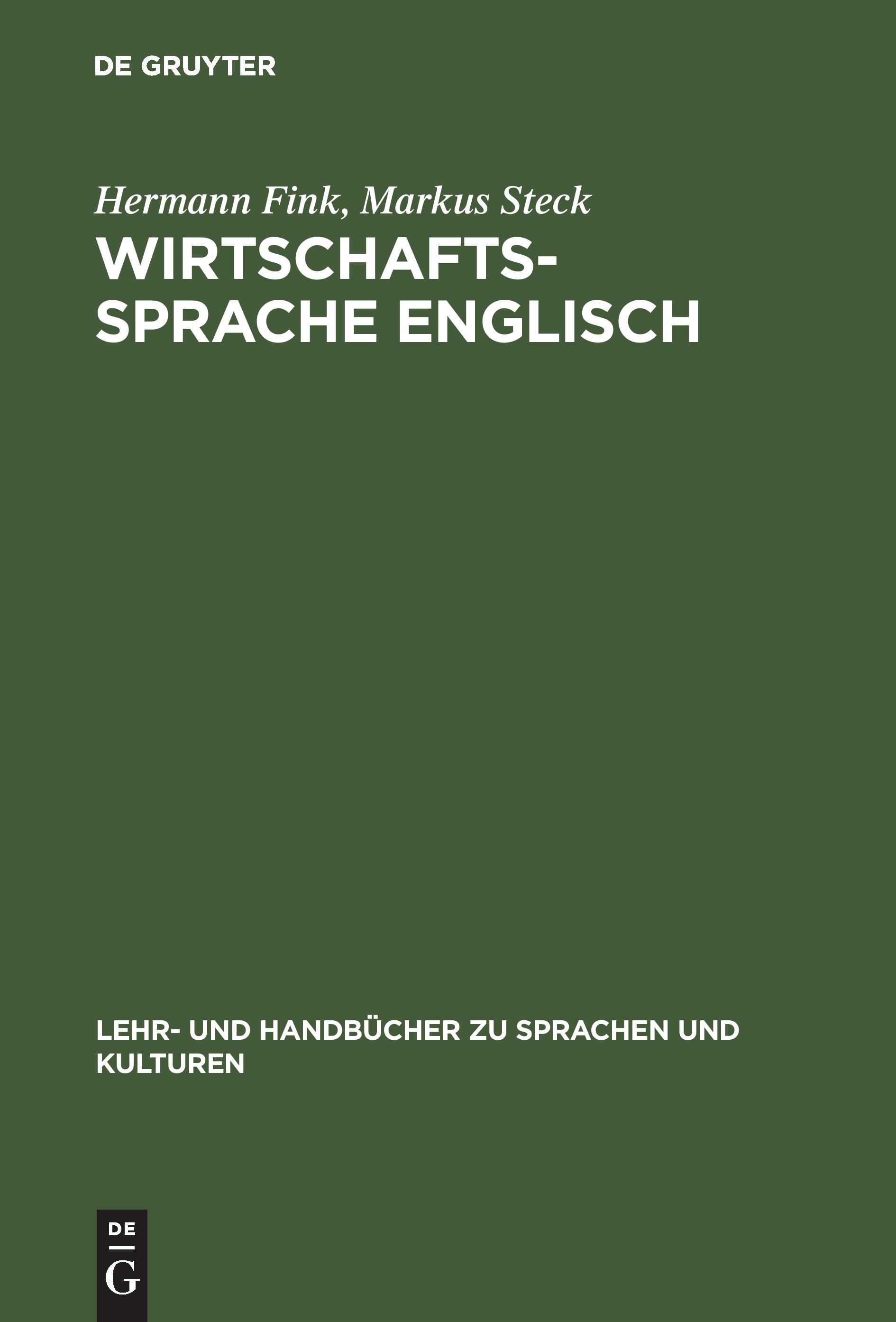 Wirtschaftssprache Englisch