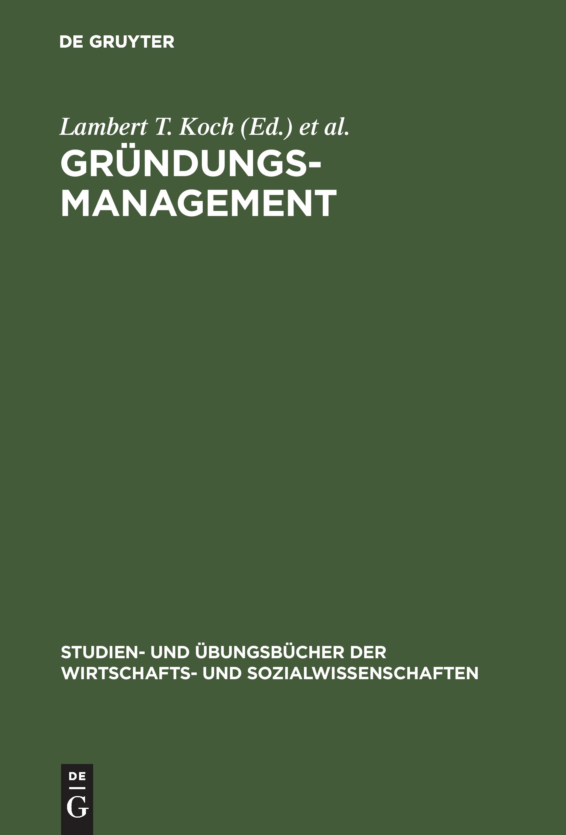 Gründungsmanagement