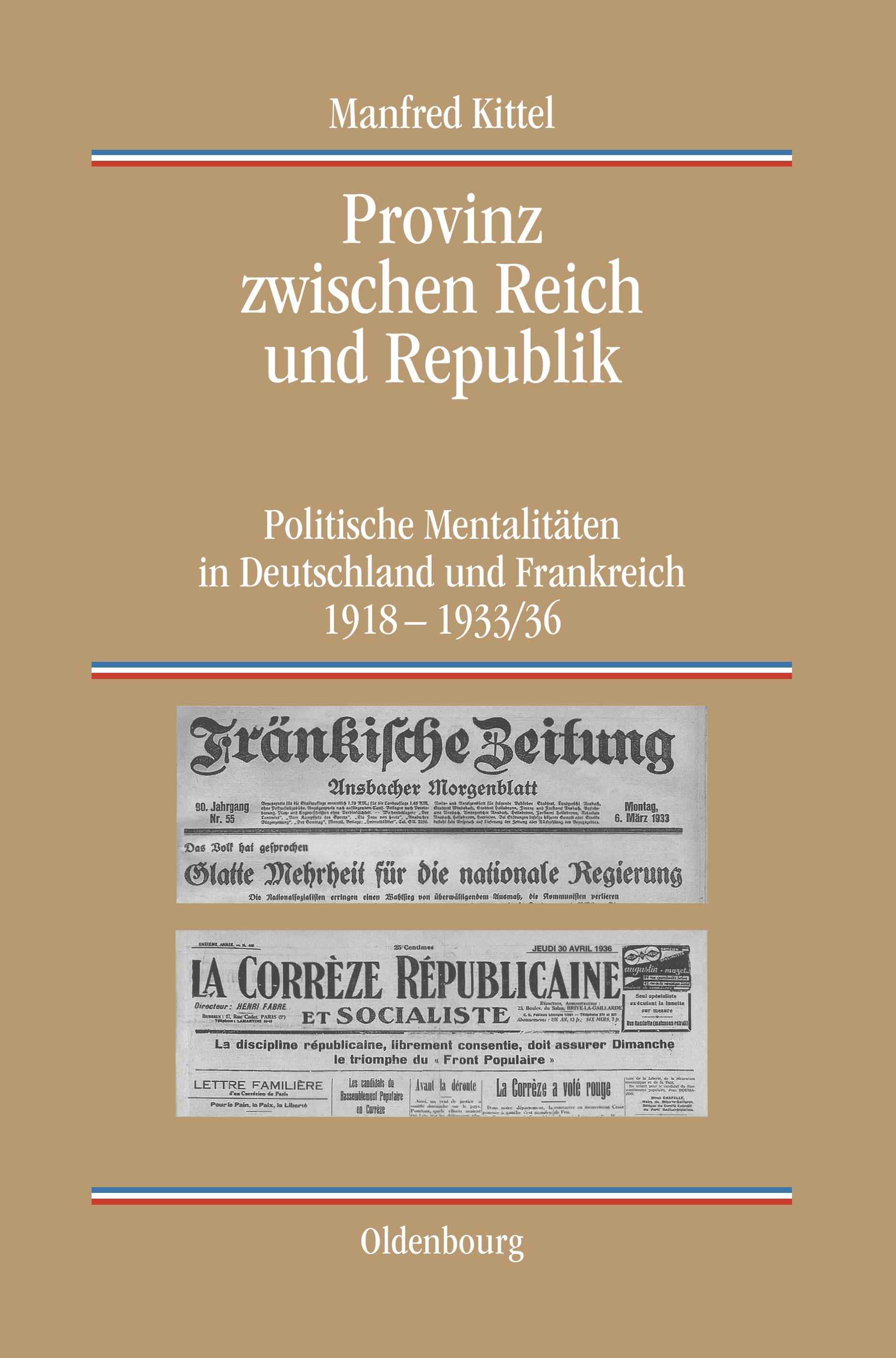 Provinz zwischen Reich und Republik