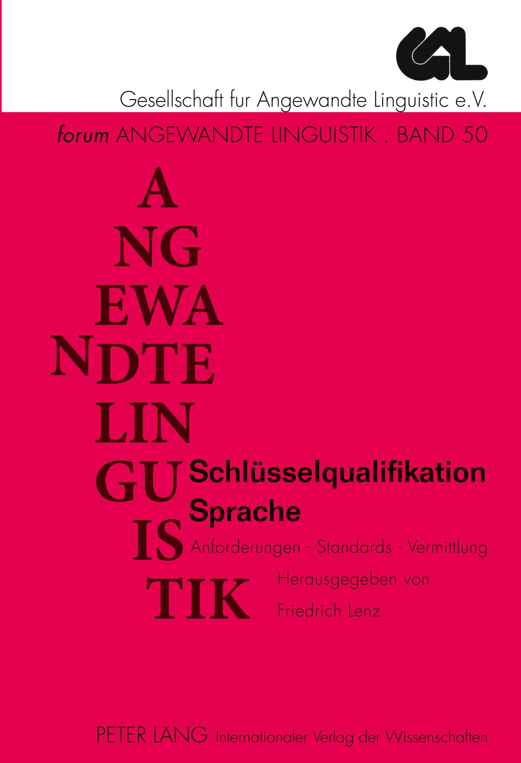 Schlüsselqualifikation Sprache