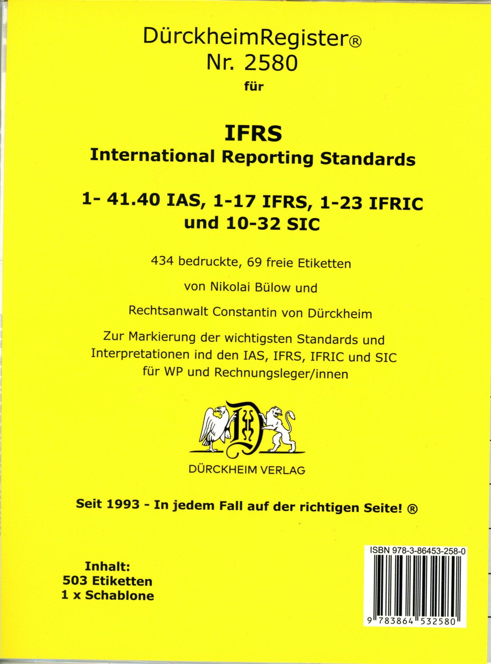 DürckheimRegister® IFRS Nr. 2580