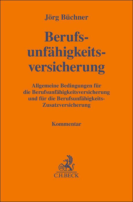 Berufsunfähigkeitsversicherung