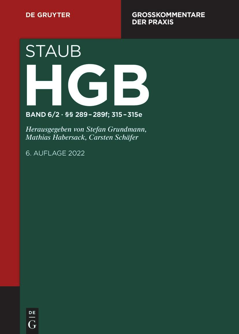 Handelsgesetzbuch, §§ 289-289f; 315-315e