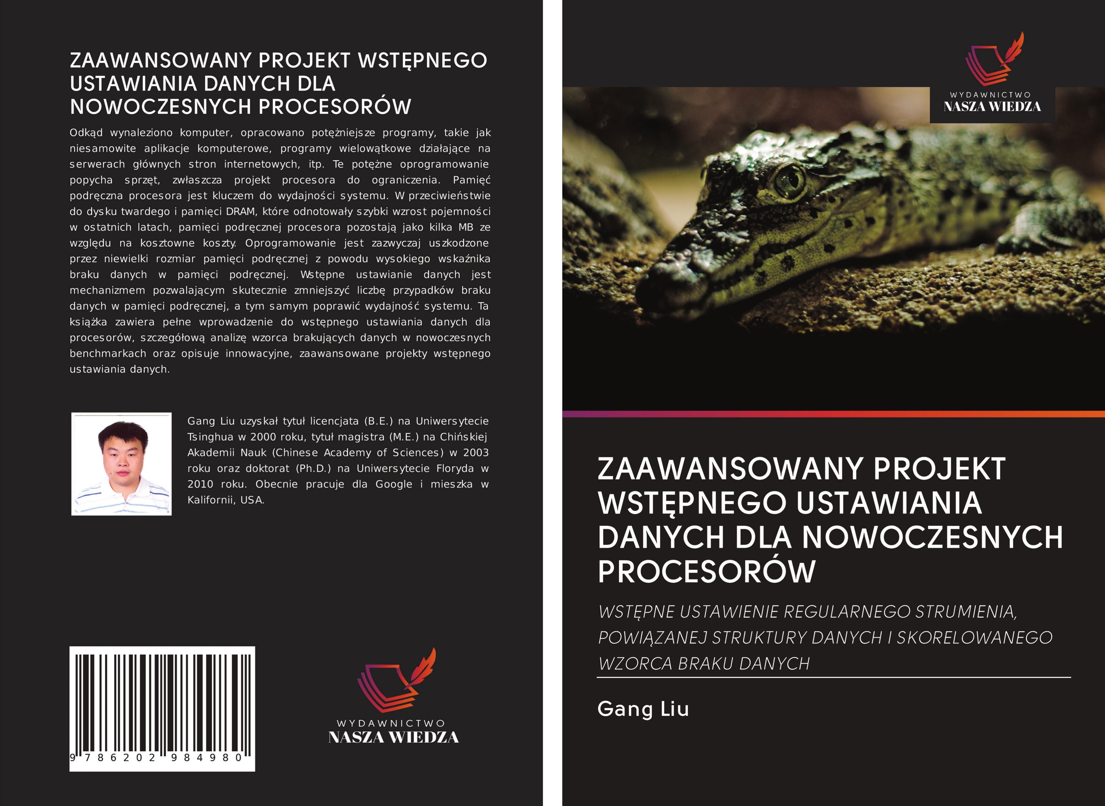 ZAAWANSOWANY PROJEKT WST¿PNEGO USTAWIANIA DANYCH DLA NOWOCZESNYCH PROCESORÓW