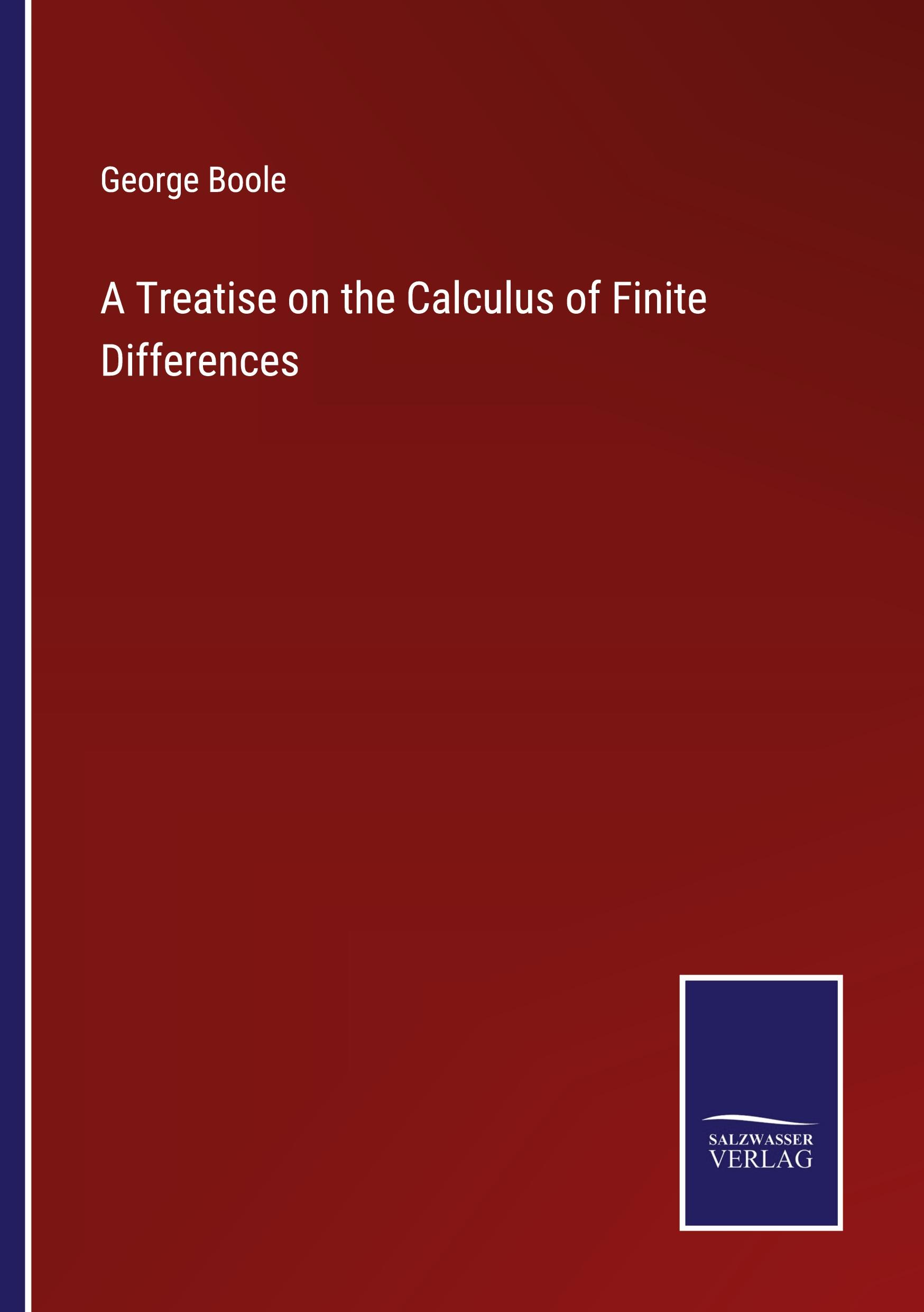A Treatise on the Calculus of Finite Differences