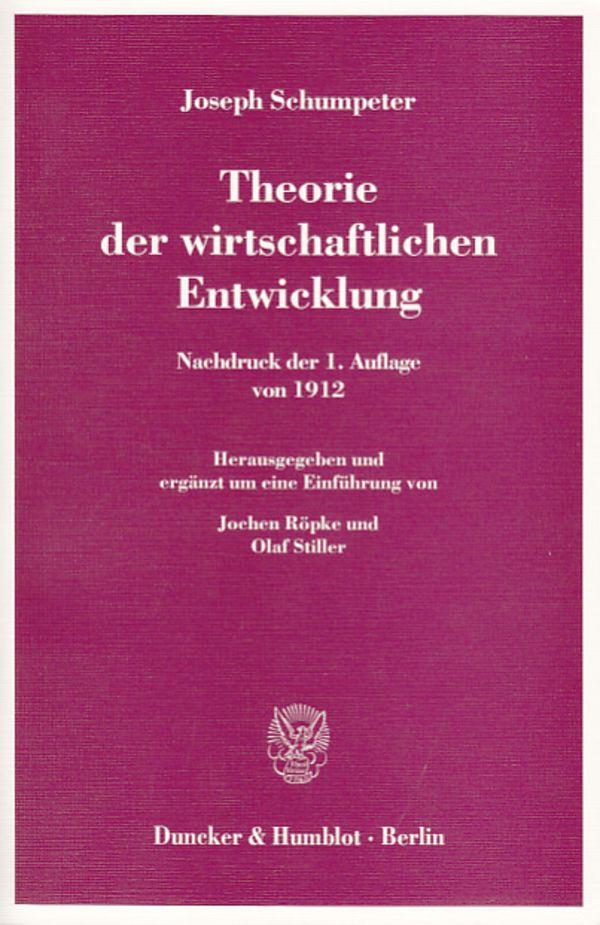 Theorie der wirtschaftlichen Entwicklung
