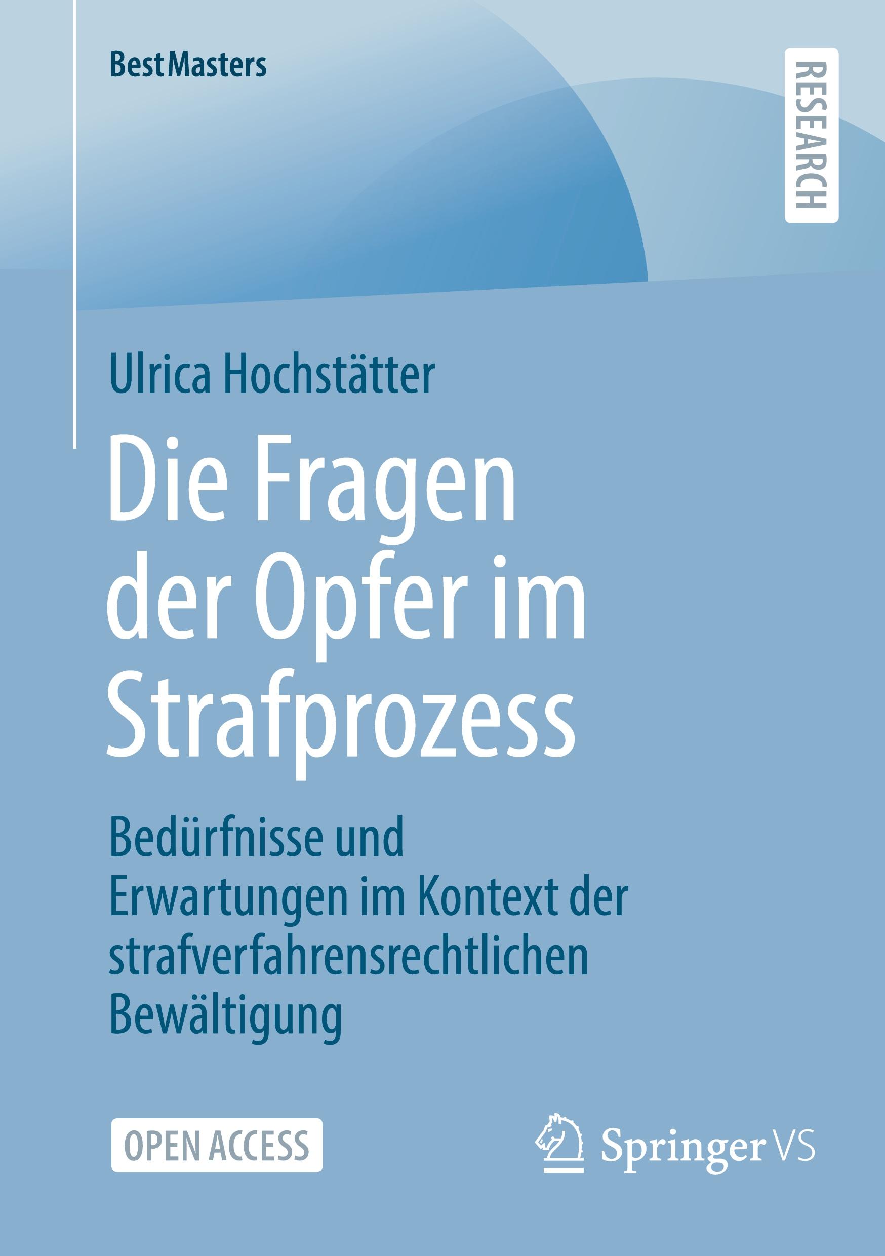 Die Fragen der Opfer im Strafprozess