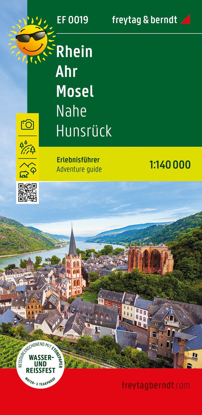 Rhein - Ahr - Mosel, Freizeitkarte 1:140.000, freytag & berndt