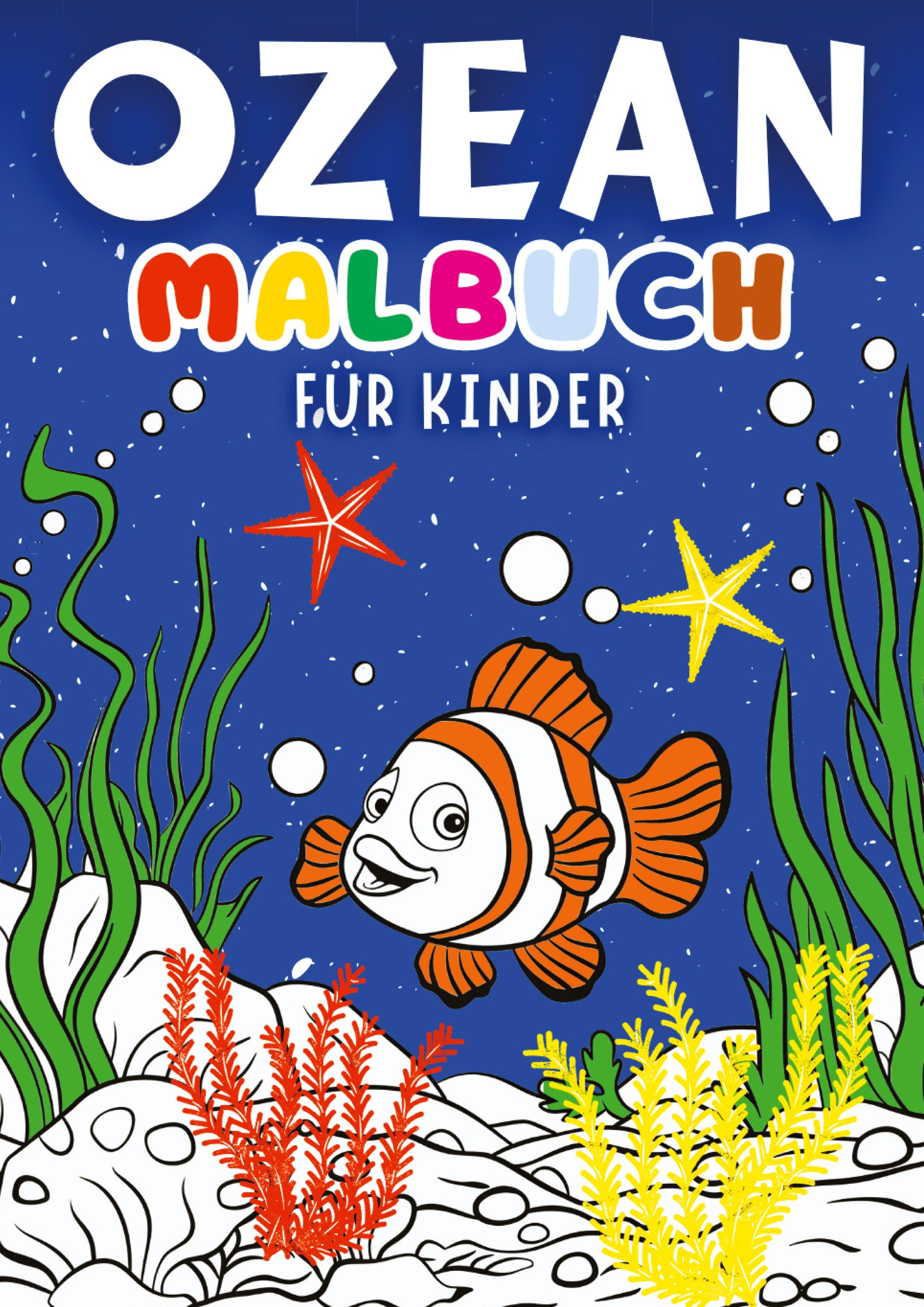 Ozean Malbuch für Kinder ¿ Kinderbuch