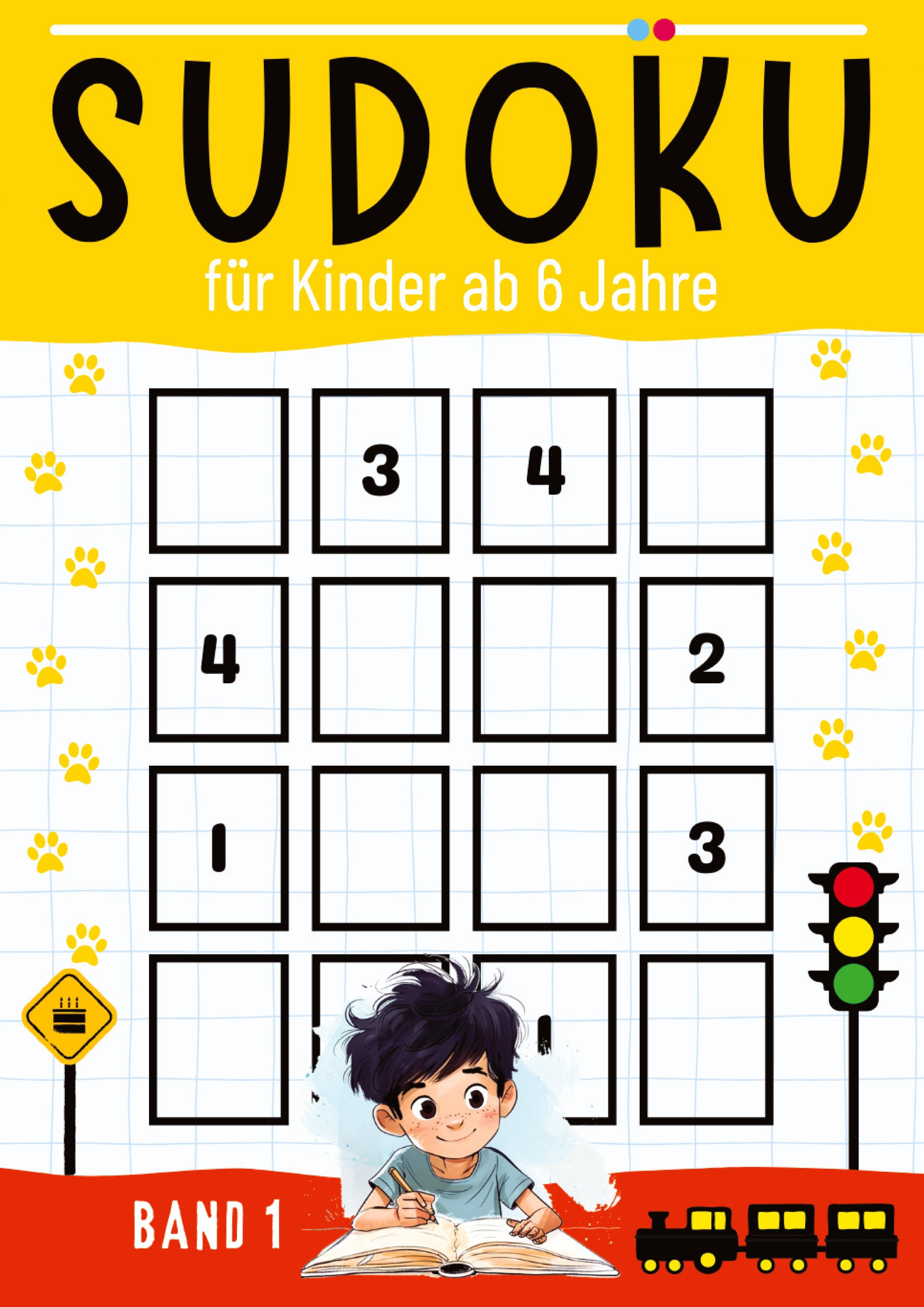 Sudoku für Kinder ab 6 Jahre - BAND 1