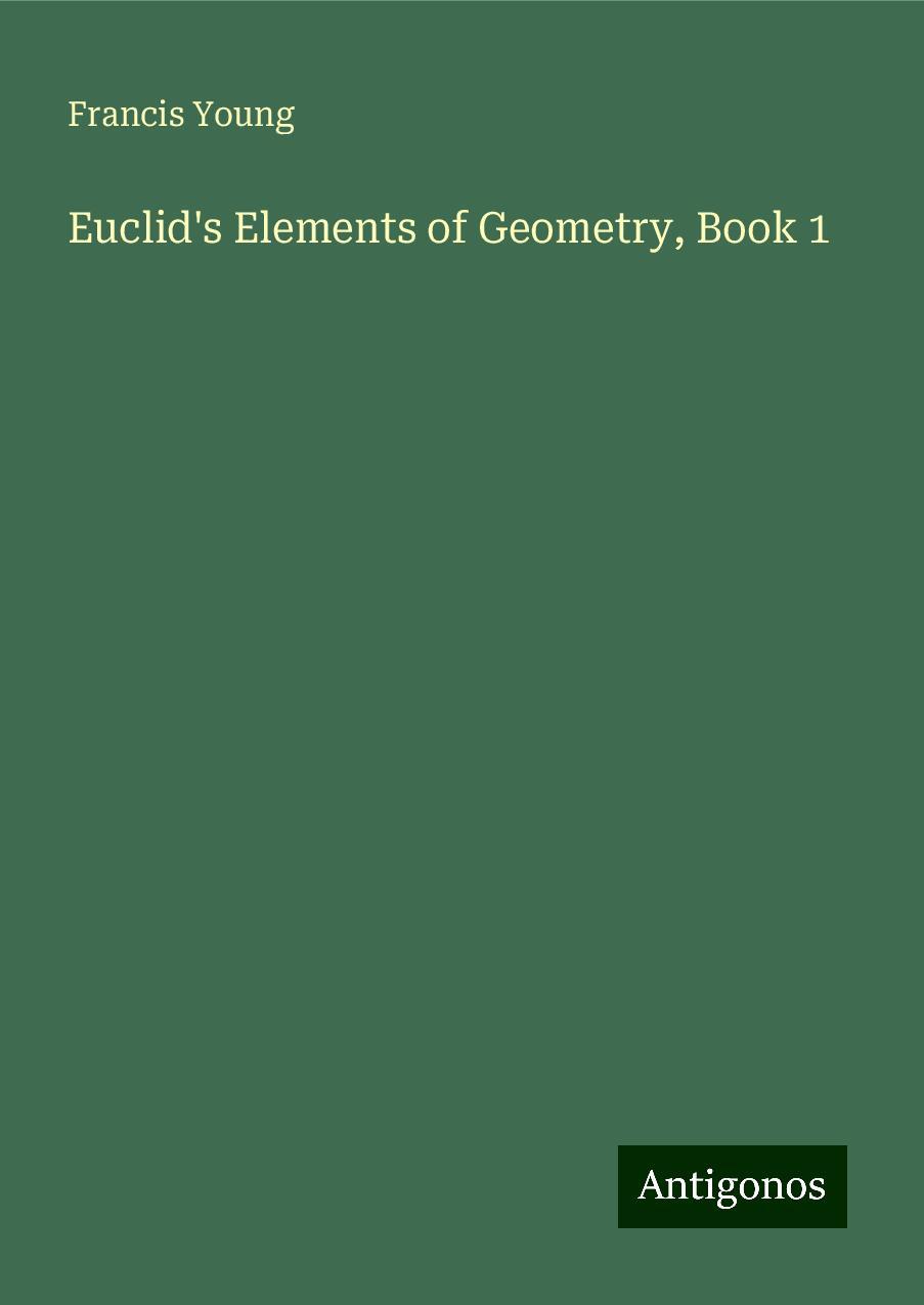 Euclid's Elements of Geometry, Book 1