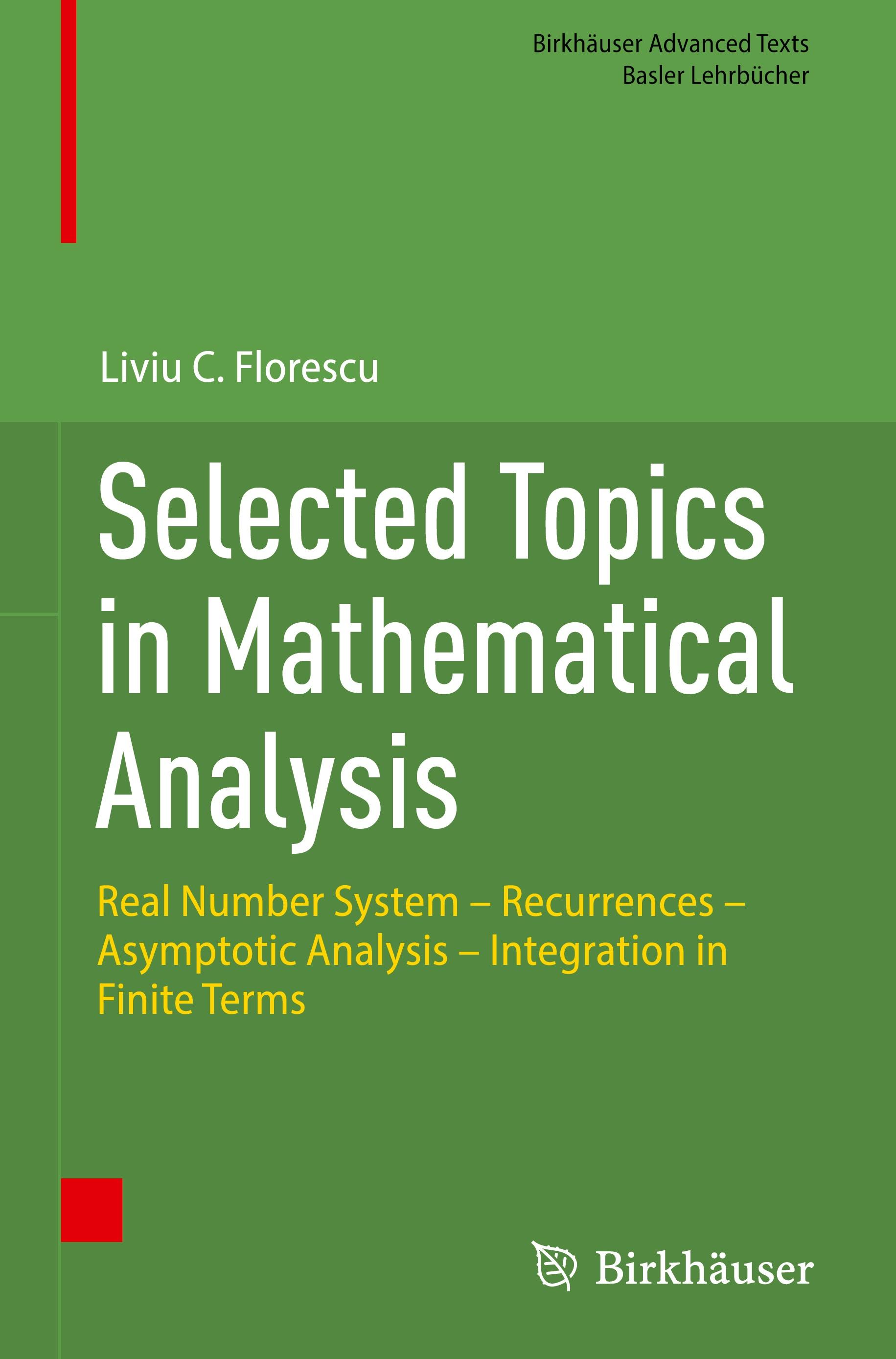 Selected Topics in Mathematical Analysis