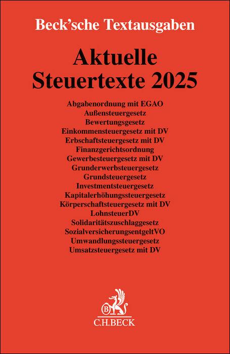 Aktuelle Steuertexte 2025
