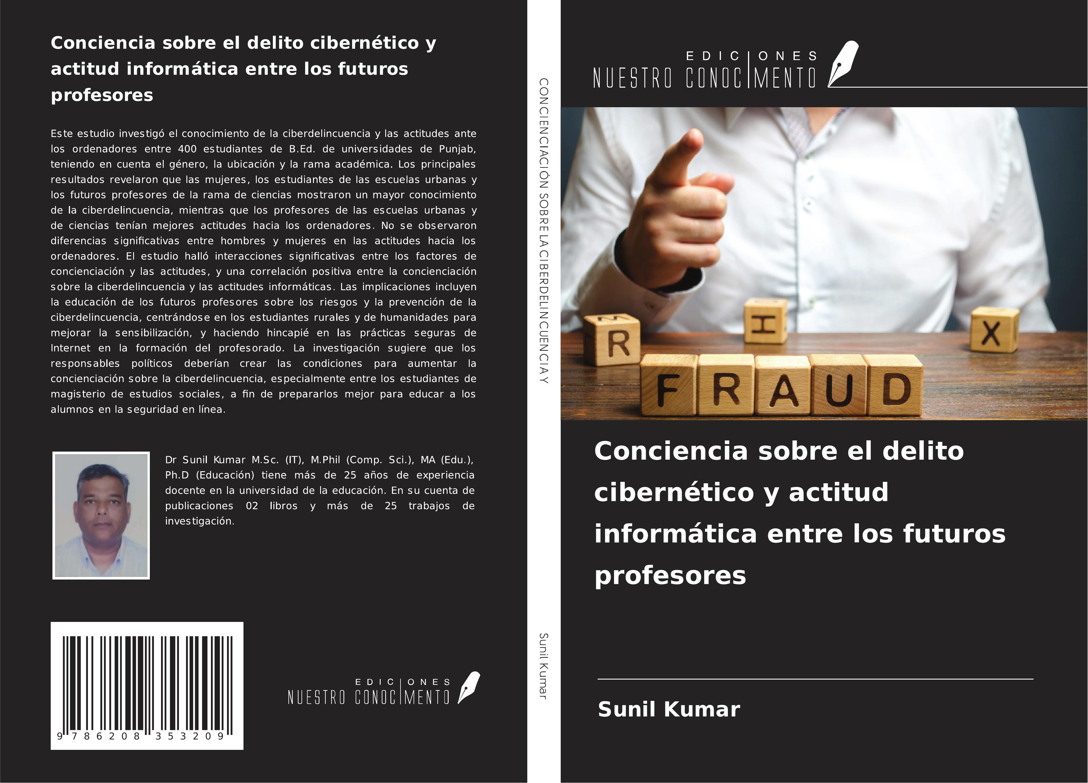 Conciencia sobre el delito cibernético y actitud informática entre los futuros profesores