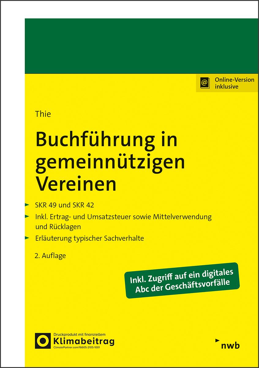Buchführung in gemeinnützigen Vereinen
