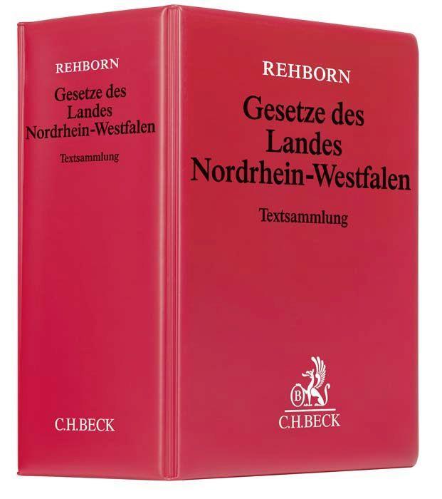 Gesetze des Landes Nordrhein-Westfalen (mit Fortsetzungsnotierung). Inkl. 153.Ergänzungslieferung