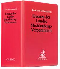 Gesetze des Landes Mecklenburg-Vorpommern (mit Fortsetzungsnotierung). Inkl. 78. Ergänzungslieferung