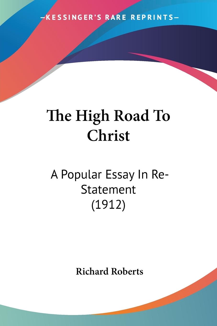 The High Road To Christ