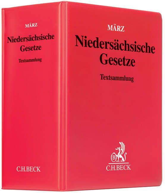 Niedersächsische Gesetze (mit Fortsetzungsnotierung). Inkl. 127. Ergänzungslieferung