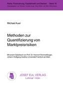 Methoden zur Quantifizierung von Marktpreisrisiken