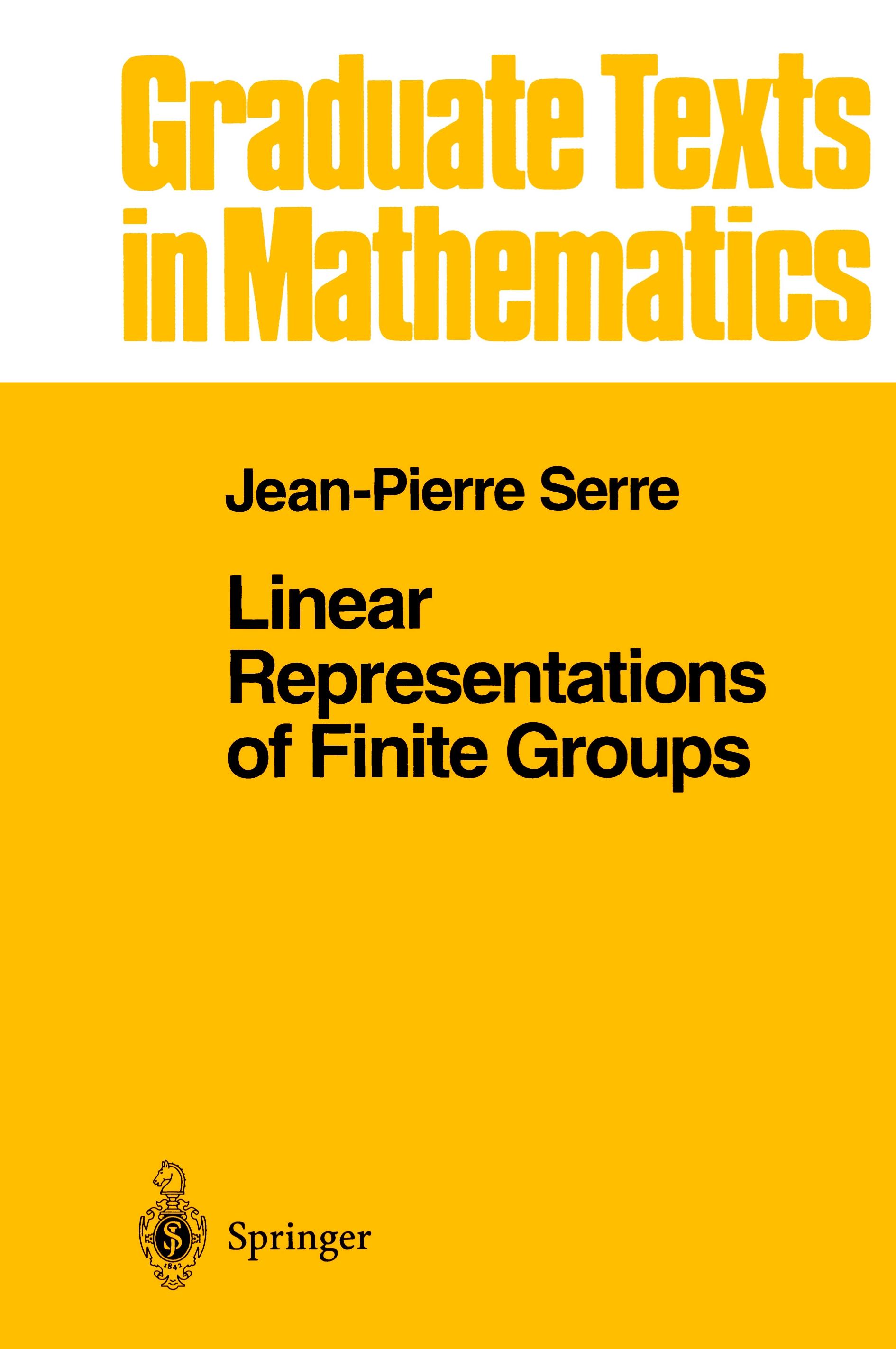 Linear Representations of Finite Groups