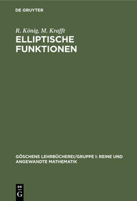 Elliptische Funktionen