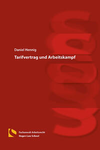 Vorderes Coverbild Tarifvertrag und Arbeitskampf