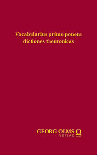 Vocabularius primo ponens dictiones theutonicas (1515)