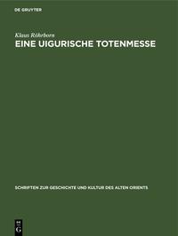 Eine uigurische Totenmesse