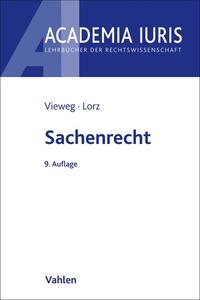 Vorderes Coverbild Sachenrecht