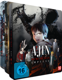 Ajin: Demi-Human - Movie-Trilogie 1-3 - Gesamtausgabe - 3 DVDs [Steelcase]