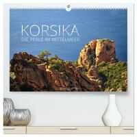 Korsika – die Perle im Mittelmeer (hochwertiger Premium Wandkalender 2025 DIN A2 quer), Kunstdruck in Hochglanz