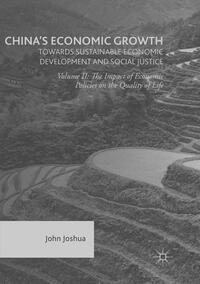 China's Economic Growth: Towards Sustainable Economic Development and Social Justice