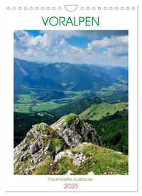 Voralpen (Wandkalender 2025 DIN A4 hoch), CALVENDO Monatskalender