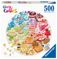 Erwachsenenpuzzle 500 Teile - Circle of Colors - Desserts & Gebäck