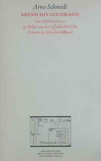 Bargfelder Ausgabe. Werkgruppe IV: Das Spätwerk