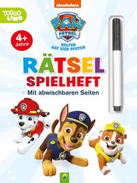 PAW Patrol Rätselspielheft mit Stift und abwischbaren Seiten