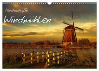 Märchenhafte Windmühlen (Wandkalender 2026 DIN A3 quer), CALVENDO Monatskalender
