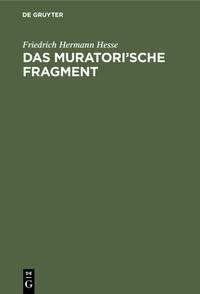 Das Muratori'sche Fragment