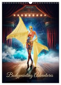 Bodypainting Adventures (Wandkalender 2026 DIN A3 hoch), CALVENDO Monatskalender