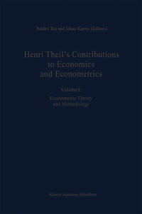 Henri Theil’s Contributions to Economics and Econometrics