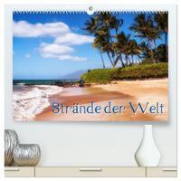 Strände der Welt (hochwertiger Premium Wandkalender 2025 DIN A2 quer), Kunstdruck in Hochglanz