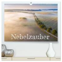 Nebelzauber (hochwertiger Premium Wandkalender 2026 DIN A2 quer), Kunstdruck in Hochglanz