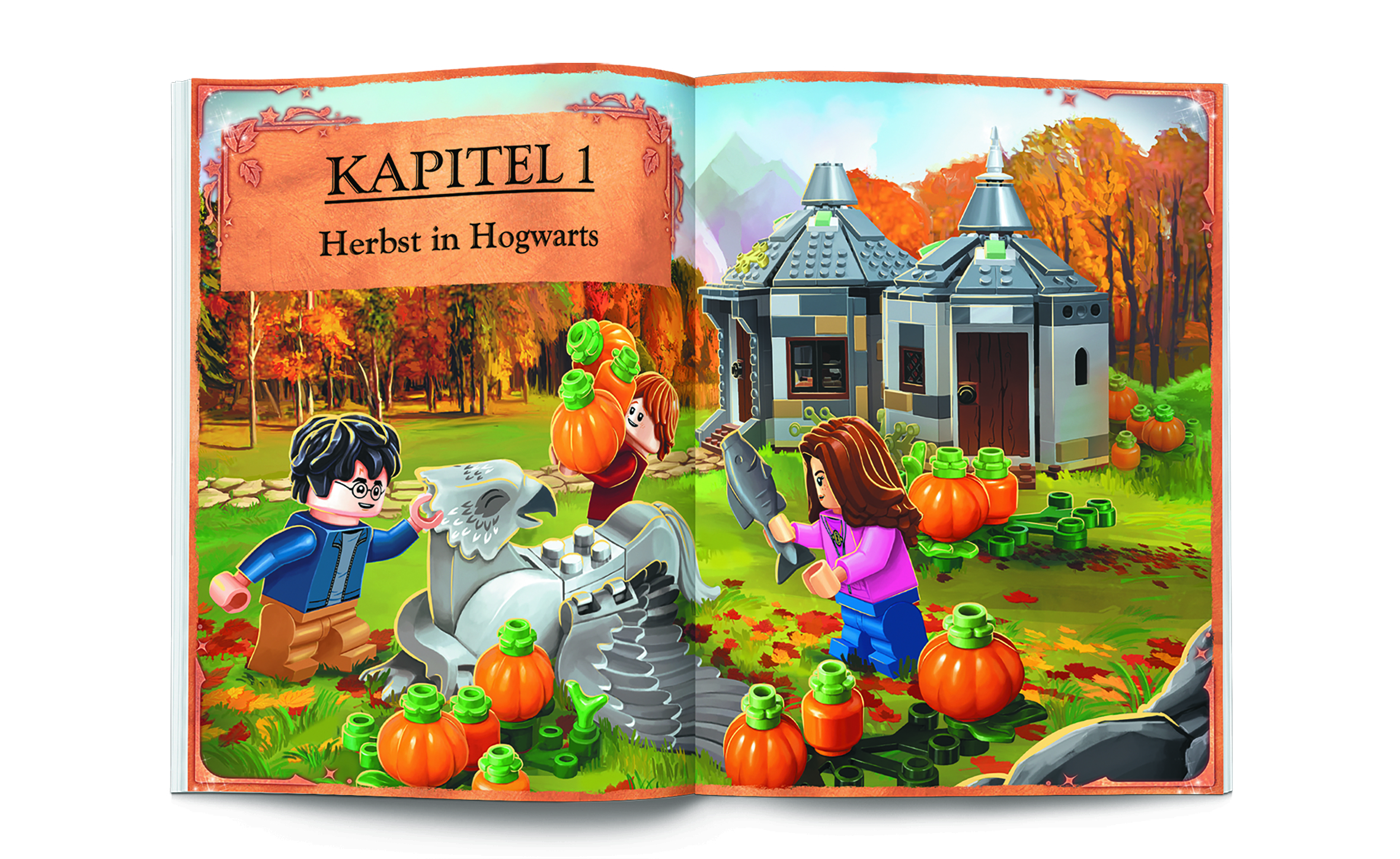 Beispielinhalt (Bild) LEGO® Harry Potter™ – Ein magisches Jahr in Hogwarts