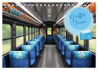 Graffiti Train (Tischkalender 2026 DIN A5 quer), CALVENDO Monatskalender